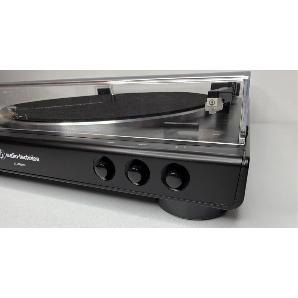 Audio-Technica AT-LP60XBT Turntable Black Bluetooth TESTED WORKING SOUNDS GREAT - Picture 7 of 15